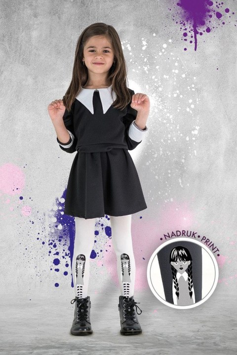 RAJSTOPY DZIEWCZĘCE BLACK KNITTEX RAJSTOPY DZIEWCZĘCE BLACK KNITTEX