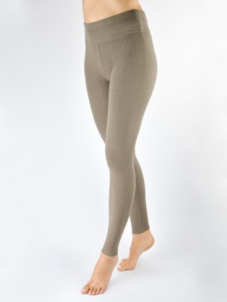 LEGGINSY LE006 PRĄŻEK WYSOKI STAN OCIEPLONE NOVITI