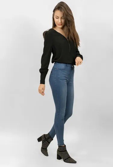 LEGGINSY MARGHERITA JEANS GATTA