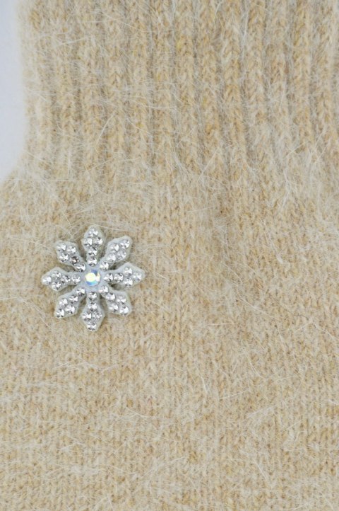 RĘKAWICZKI DAMSKIE RZ058 5P ANGORA NOVITI