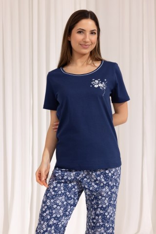 PIŻAMA DAMSKA 691A KR R.2XL-4XL REGINA