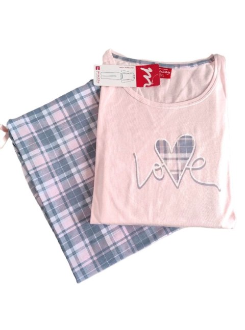 PIŻAMA DAMSKA LOVE DR R.2XL MUZZY PIŻAMA DAMSKA LOVE DR R.2XL MUZZY