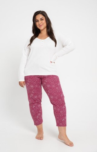 PIŻAMA PRĄZEK ESTELLA 3005 3/4 R R.2XL-3XL SALE TARO