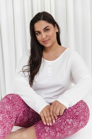 PIŻAMA PRĄZEK ESTELLA 3005 3/4 R R.2XL-3XL SALE TARO