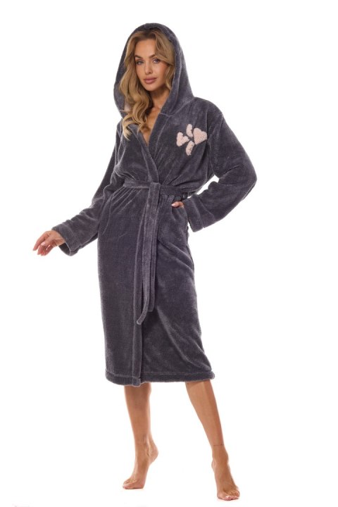 SZLAFROK DAMSKI 2410 LV DŁUGI L&L SZLAFROK DAMSKI 2410 LV DŁUGI L&L