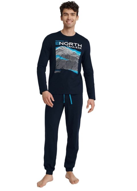 PIŻAMA MĘSKA ICICLE 40953 DR SALE ESOTIQ & HENDERSON