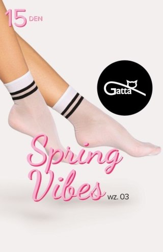 SKARPETKI SPRING VIBES WZ.03 15 DEN GATTA