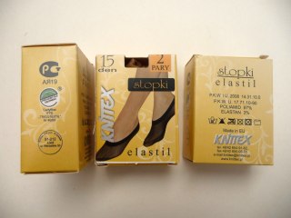 STOPKI ELASTIL 20 DEN 2 PARY KNITTEX