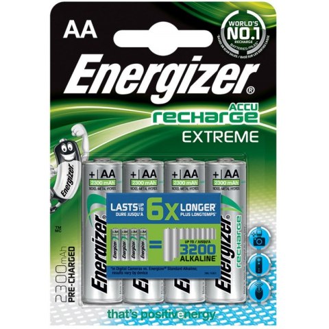 Akumulatorki Energizer Extreme AA HR6 2300mAh (4)
