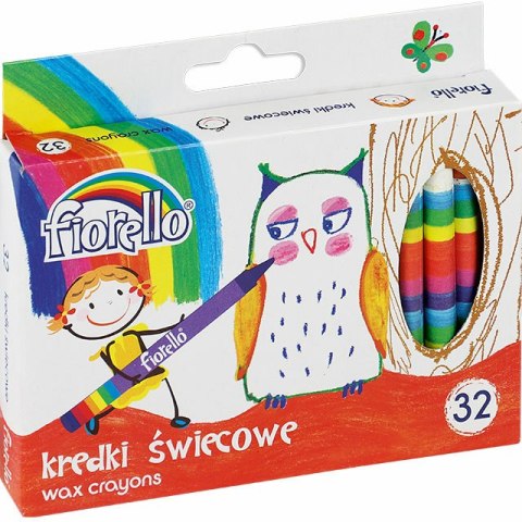 KREDKI ŚWIECOWE FIORELLO 32 KOLORÓW
