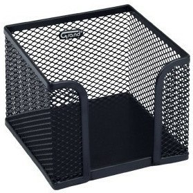 METALOWY POJEMNIK NA KARTECZKI CZARNY