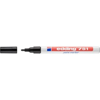 Marker olejowy Edding 751 czarny