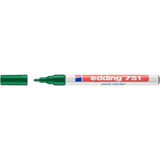 Marker olejowy Edding 751 zielony