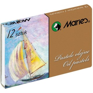 PASTELE OLEJNE MARIE'S 12 KOLORÓW