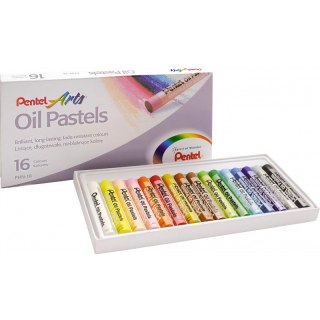 PASTELE OLEJNE PENTEL 16 KOLORÓW