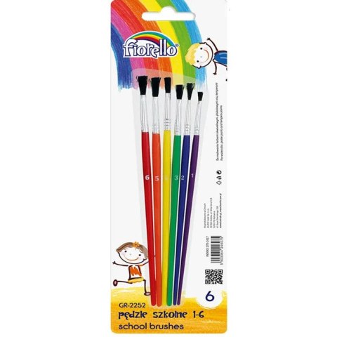 PĘDZLE FIORELLO ROZMIAR:1-6