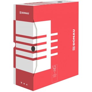 Pudło do archiwizacji Donau A4/120mm czerwone