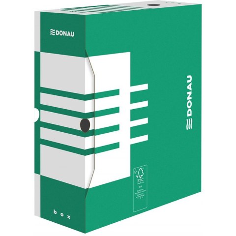 Pudło do archiwizacji Donau A4/120mm zielone