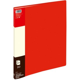ALBUM OFERTOWY GRAND A4/20K CZERWONY