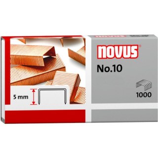 ZSZYWKI NOVUS No.10 MIEDZIOWANE (1000)