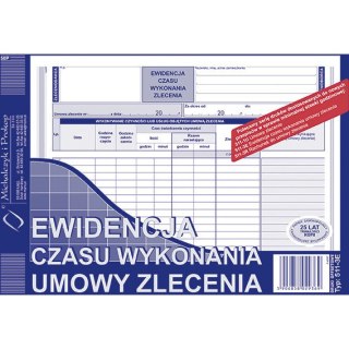 EWIDENCJA CZASU WYKONANIA UMOWY ZLECENIA