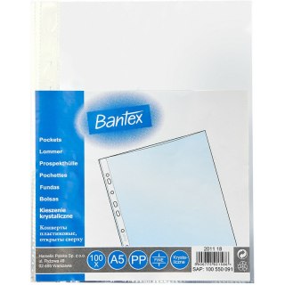 KOSZULKI BANTEX A5/45µm KRYSTALICZNE (100)