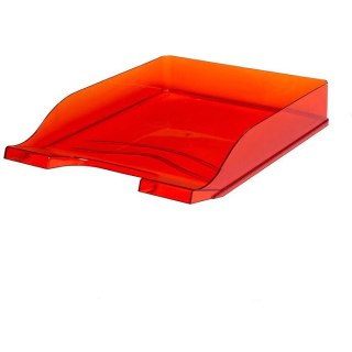 PÓŁKA NA DOKUMENTY BANTEX PRZEZROCZYSTA CZERWONA