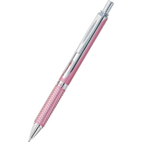 Pióro kulkowe Pentel EnerGel BL407 (wkład niebieski) różowy