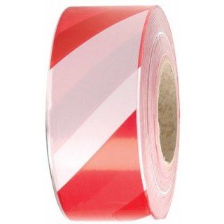 TAŚMA OSTRZEGAWCZA SMART 80mm/100m BIAŁO-CZERWONA