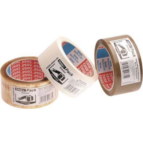 TAŚMA PAKOWA TESA 48mm*66m SOLVENT TRANSPARENTNA