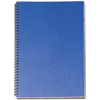 OKŁADKI DO BINDOWNICY FELLOWES A3/SKÓROPODOBNE CZARNE (100)