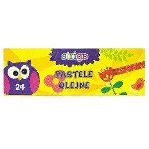 PASTELE OLEJNE STRIGO 24 KOLORY