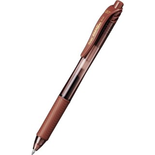Pióro kulkowe Pentel EnerGel BL107 brązowe