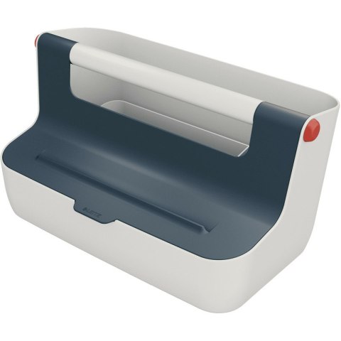 Pojemnik z uchwytem Leitz Cosy szary