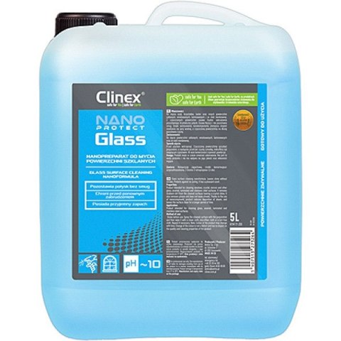 Preparat Clinex Nano Protect Glass 5L (do powierzchni szklanych)
