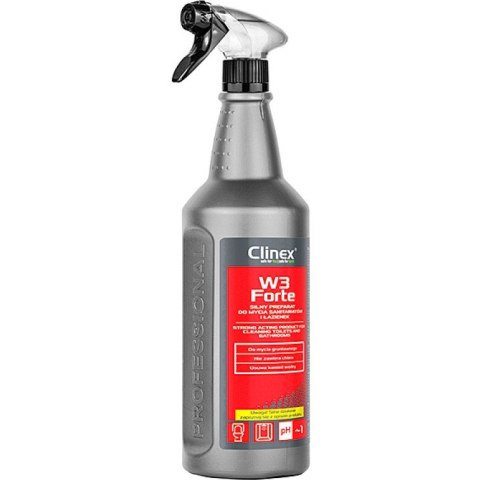 Preparat Clinex W3 Forte 1L (do mycia łazienek i sanitariatów)