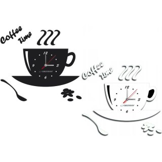 ZEGAR ŚCIENNY ESPERANZA FLORENCE 3D CZARNY