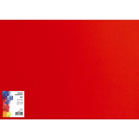 Karton Oxford A2 160g ciemnoczerwony
