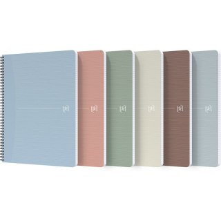 Kołozeszyt Oxford My Rec'Up A4/50k kratka mix kolorów