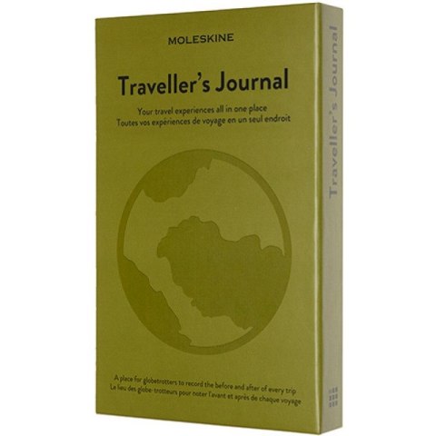 Notatnik Moleskine Passion Traveller's Journa 13x21cm zielony