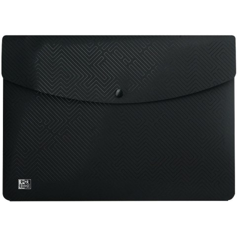 Teczka kopertowa Oxford Urban A4 czarna