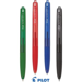 Długopis olejowy Pilot Super Grip G (F) czarny