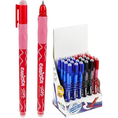 Długopis wymazywalny Carioca Oops czerwony