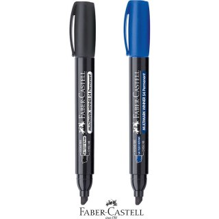 Marker permanentny Faber-Castell 54 niebieski
