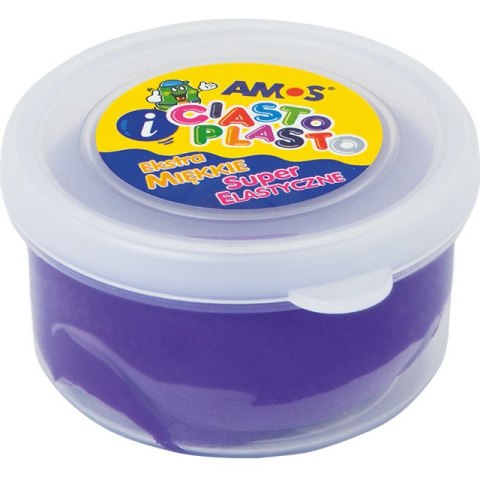 Masa plastyczna Amos Ciasto-Plasto 30g fioletowa