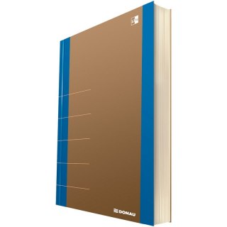 Notatnik Donau Life 165x230mm 80k kratka niebieski