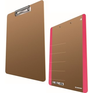 Deska z klipem Donau Life A4 różowa