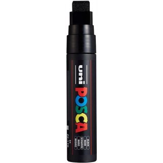 Marker z farbą plakatową Uni POSCA PC-17K 15mm czarny