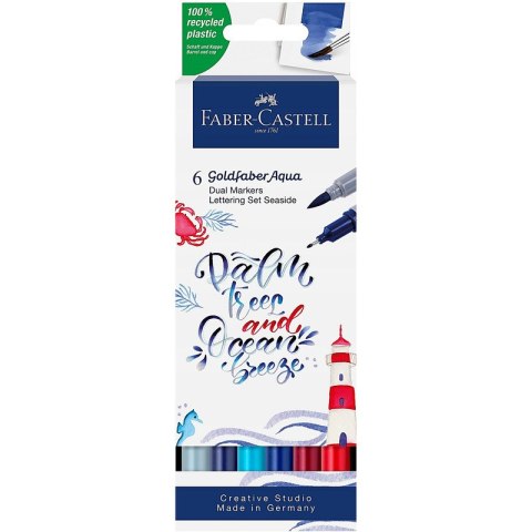 Pisaki akwarelowe Faber-Castell Goldfaber Aqua dwu