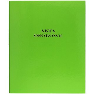 Teczka do akt osobowych Barbara A4/32mm 2R zielona